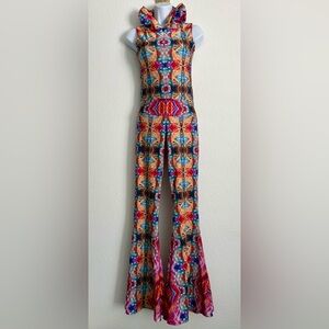Warrior Within Designs One Piece Hooded Jumpsuit Psychadelic Festival EDC XS
